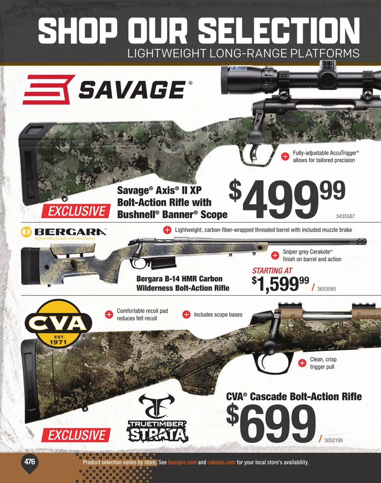Weekly ad Bass Pro Current weekly ad from September 4 to September 18 2024 - Page 476