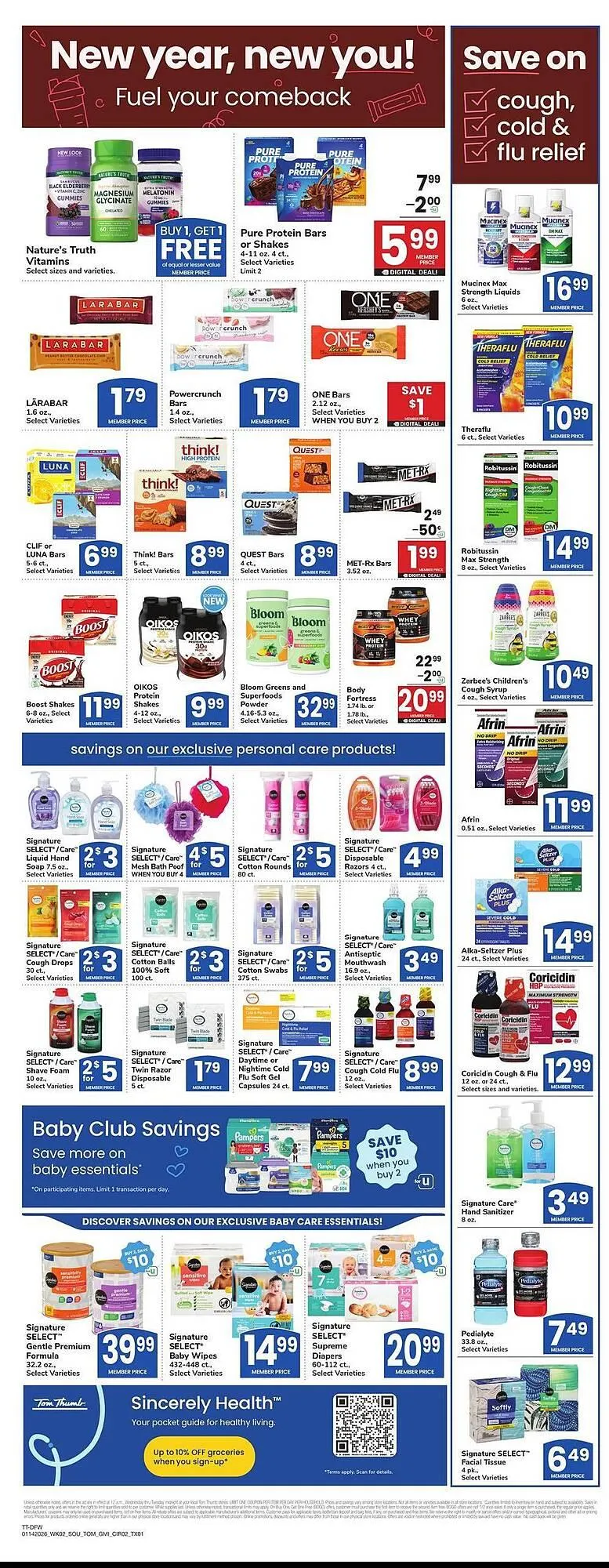 Weekly ad Tom Thumb weekly ad from January 14 to January 20 2026 - Page 5