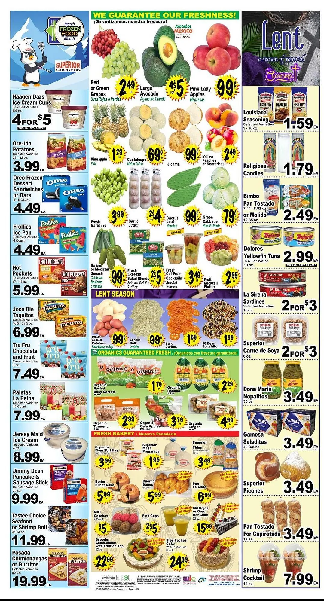 Weekly ad Superior Grocers weekly ad from March 11 to March 17 2026 - Page 4