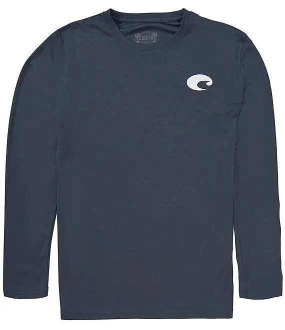 Tech Core Long Sleeve Performance Rashguard Crew Shirt