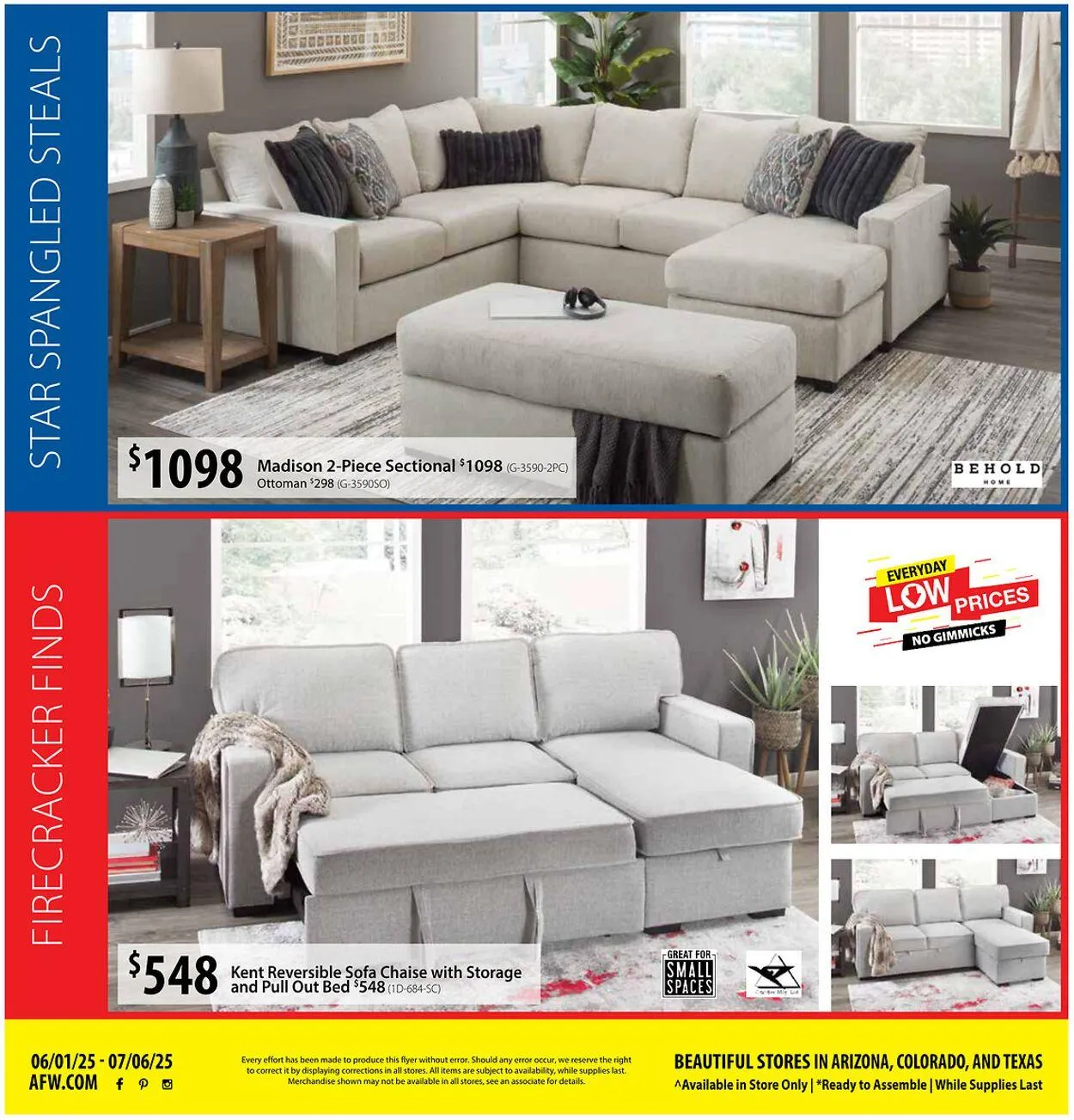 Weekly ad American Furniture Warehouse Current weekly ad from December 21 to January 4 2026 - Page 8