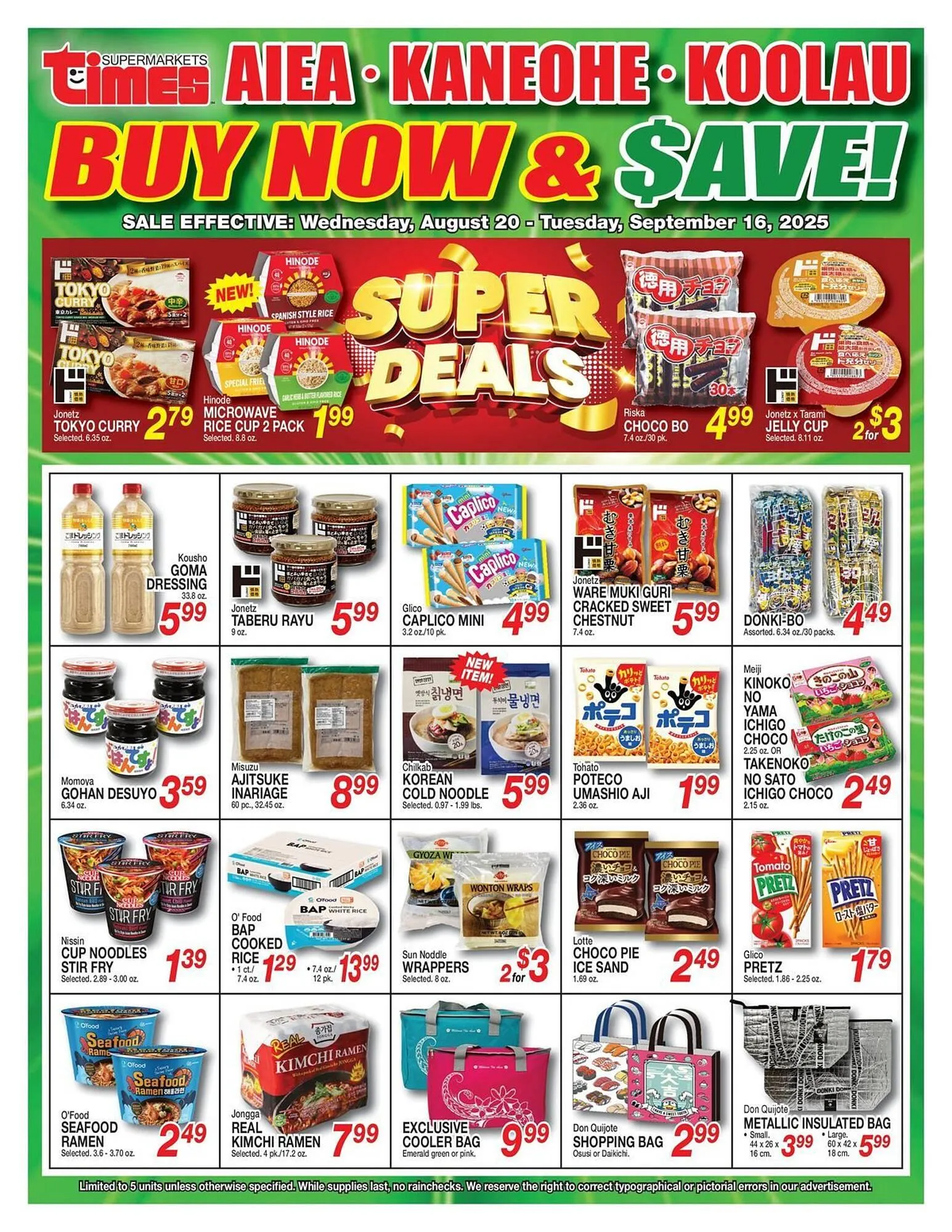 Times Supermarkets Weekly Ad - 1