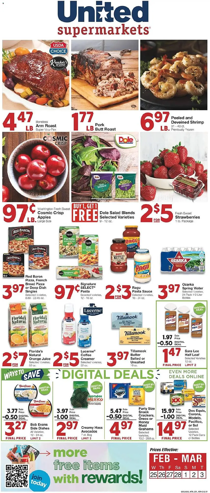 Weekly ad United Supermarkets weekly ad from February 24 to March 4 2026 - Page 1