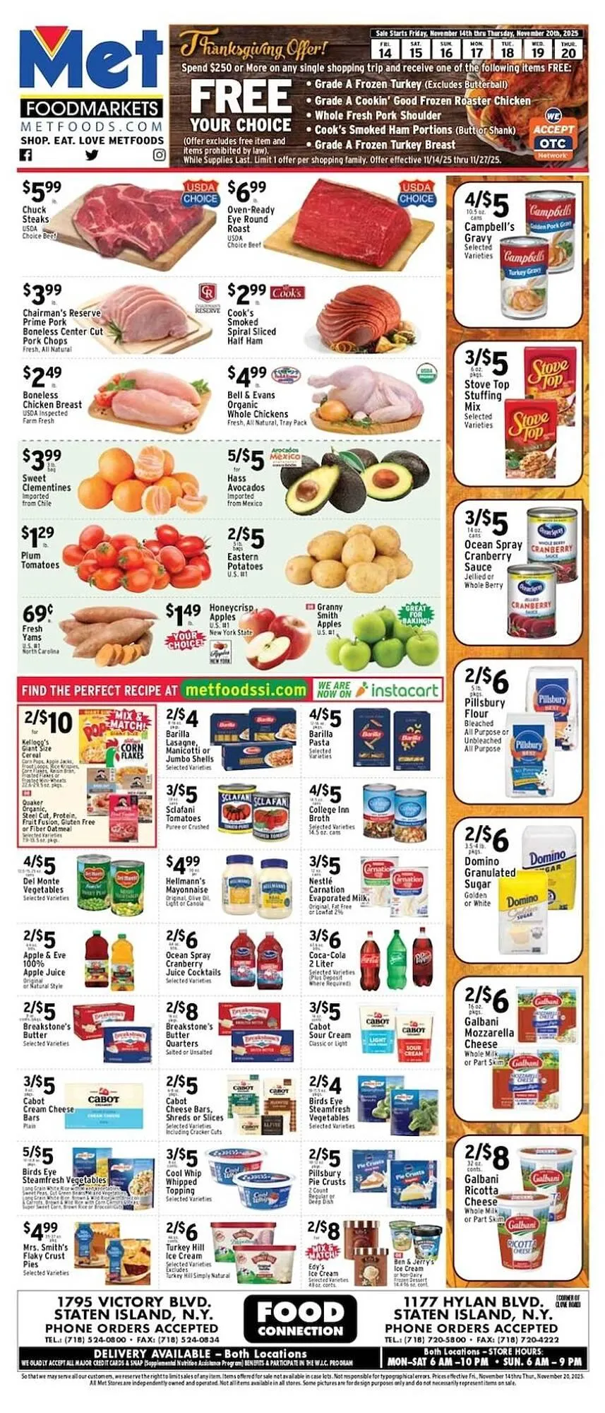 Weekly ad Met Foodmarkets weekly ad from November 14 to November 20 2025 - Page 1