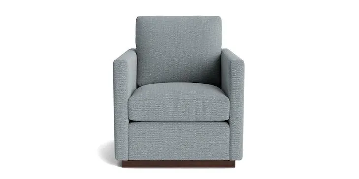 Myles Thin Track Arm Swivel Chair