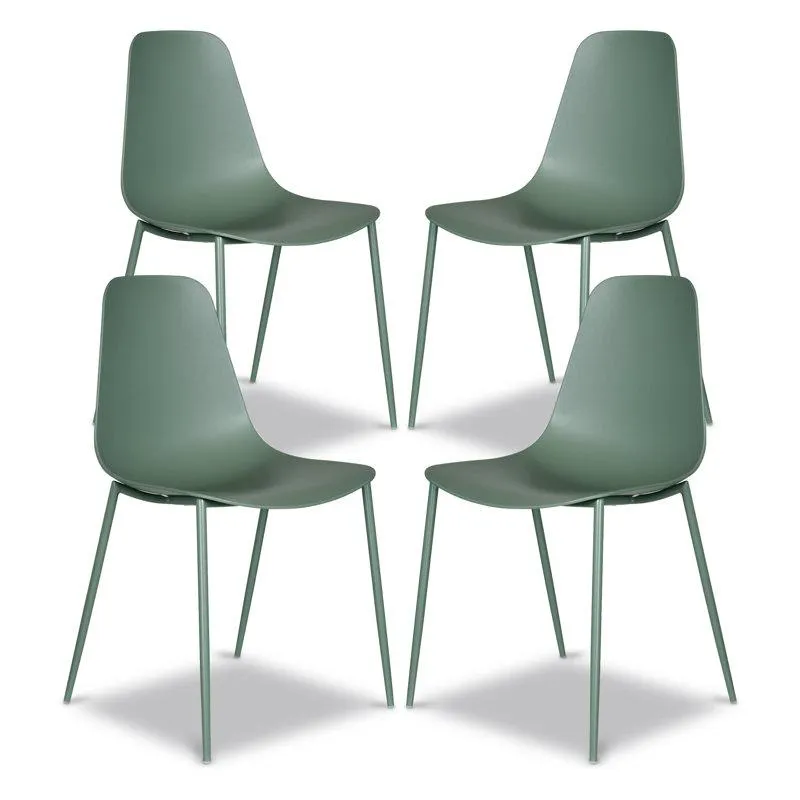 Pistachio Green Sylvester Indoor/Outdoor Dining Chair