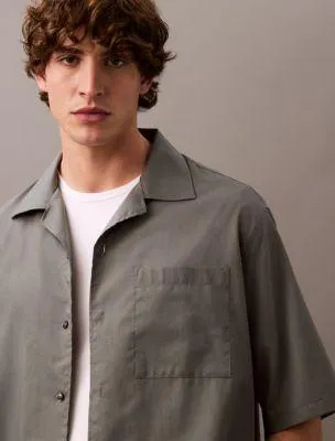 Cotton Gauze Relaxed Shirt