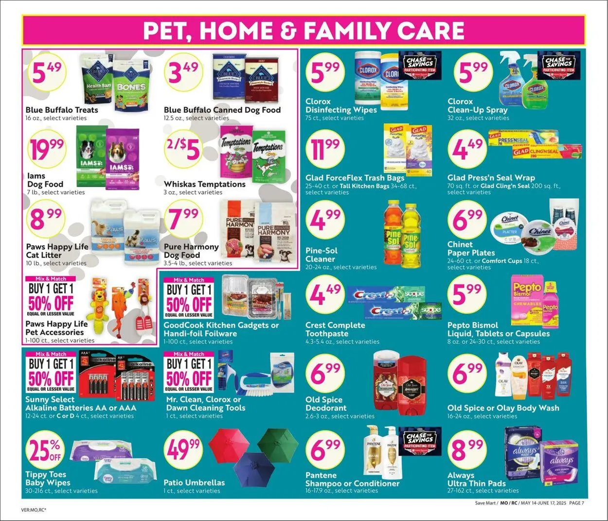 Weekly ad Save Mart Current weekly ad from May 14 to June 17 2025 - Page 7