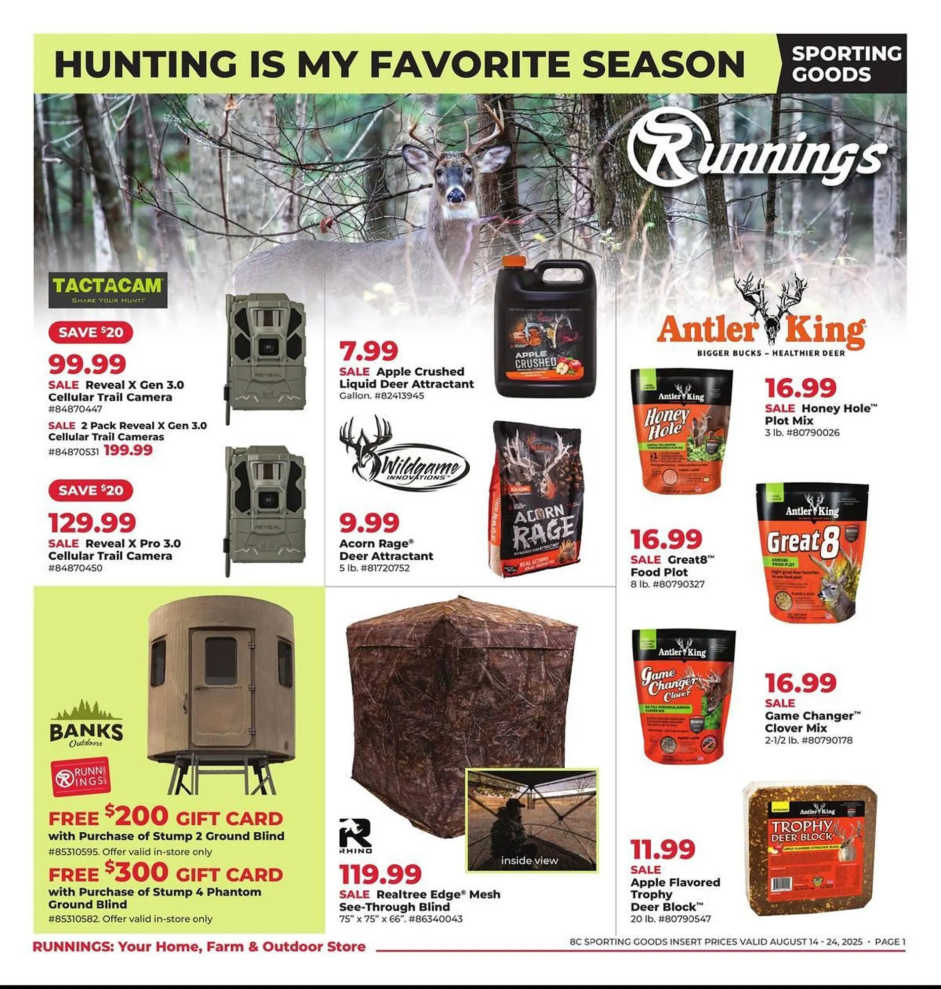 Runnings Weekly Ad - 1