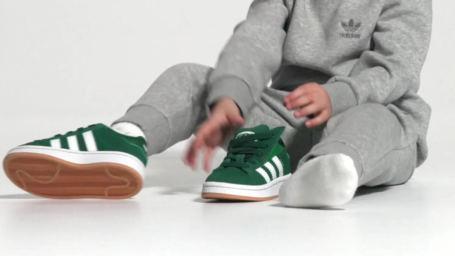 Campus 00s Comfort Closure Elastic Lace Shoes Kids