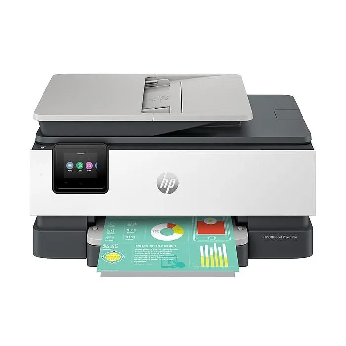 HP OfficeJet Pro 8125e Wireless Color All-in-One Printer,