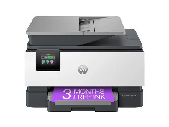 HP OfficeJet Pro 9125e All-in-One Printer with 3 Months of Instant Ink for free with HP+, AI-enabled