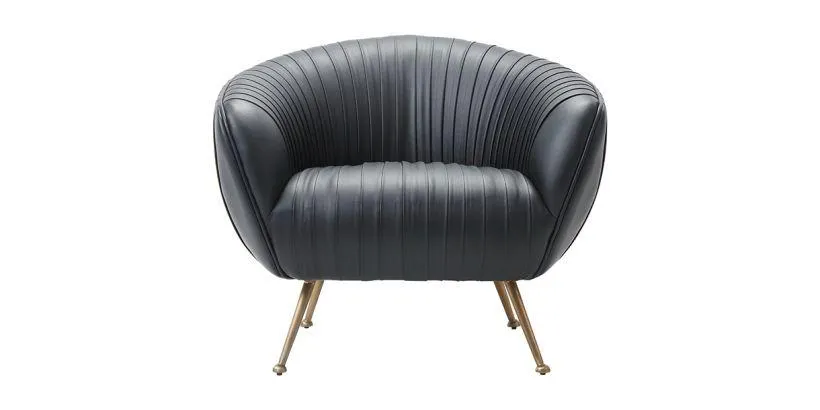 Stockton Lounge Chair Black