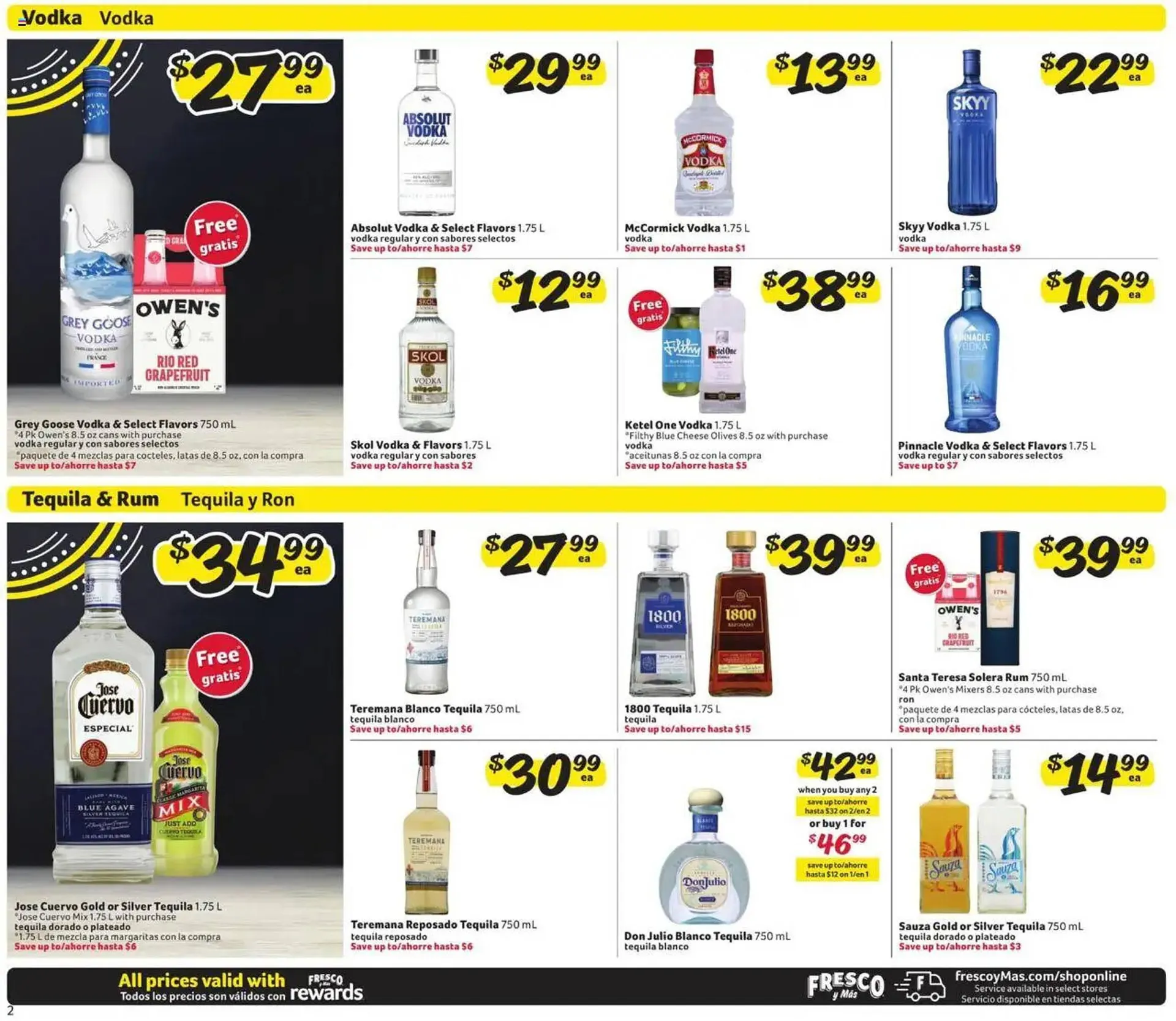 Weekly ad Fresco y Más Weekly Ad from August 25 to September 28 2025 - Page 2
