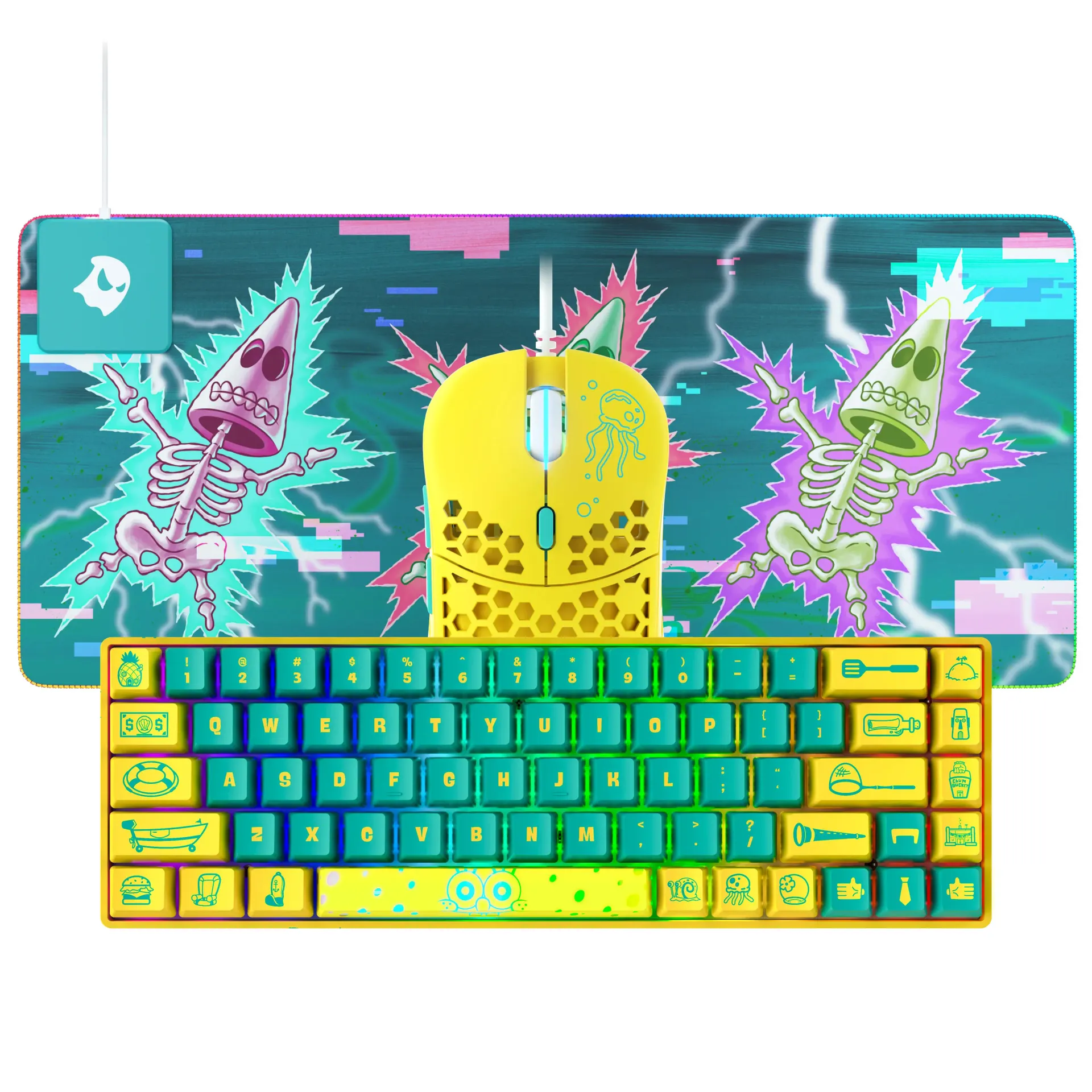 SpongeBob X Ghost Treasure Combo Set (Banshee K68/ K1 Pro)
