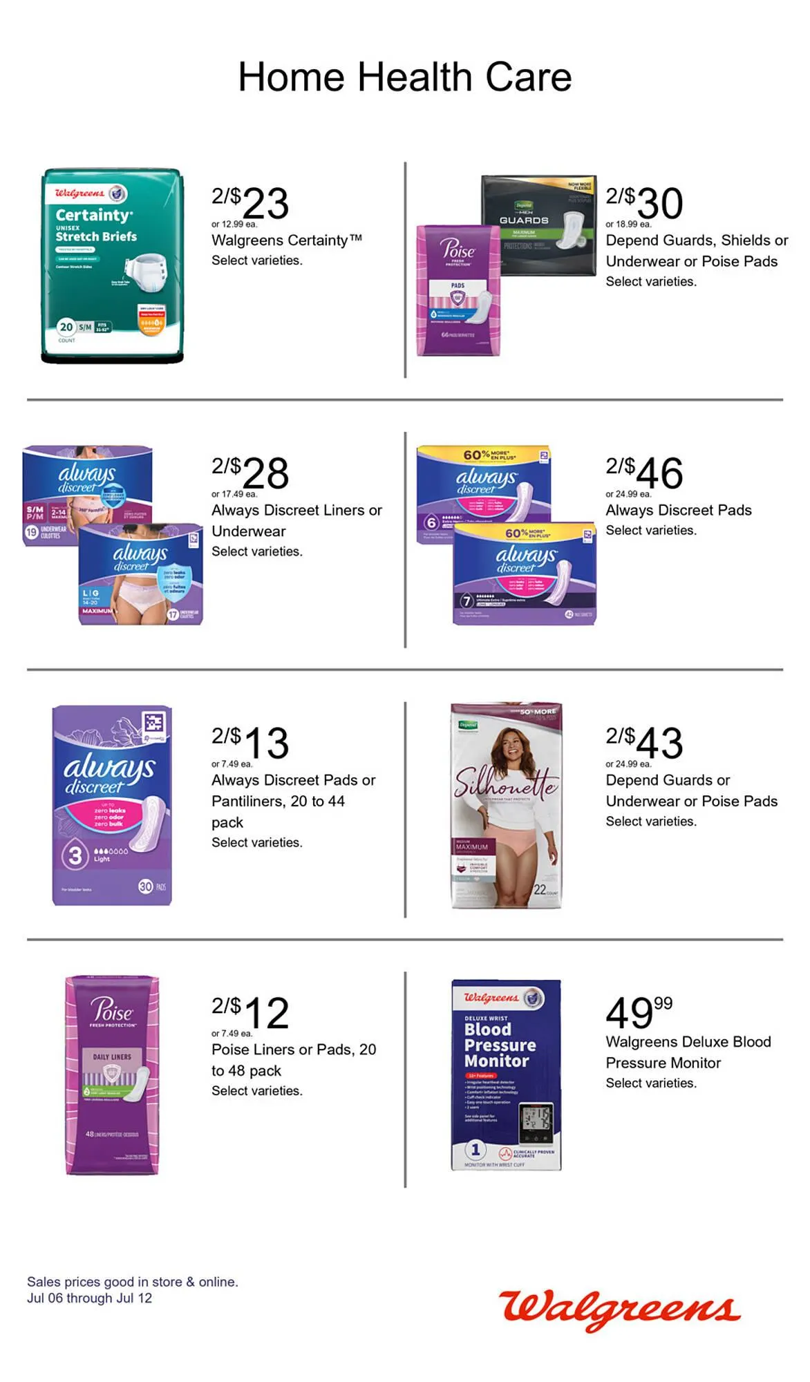 Weekly ad Walgreens Weekly Ad from July 6 to July 12 2025 - Page 18