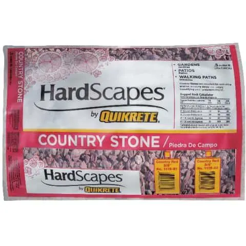 Quikrete HardScapes Red Decorative Stone 0.5 cu ft 50 lb