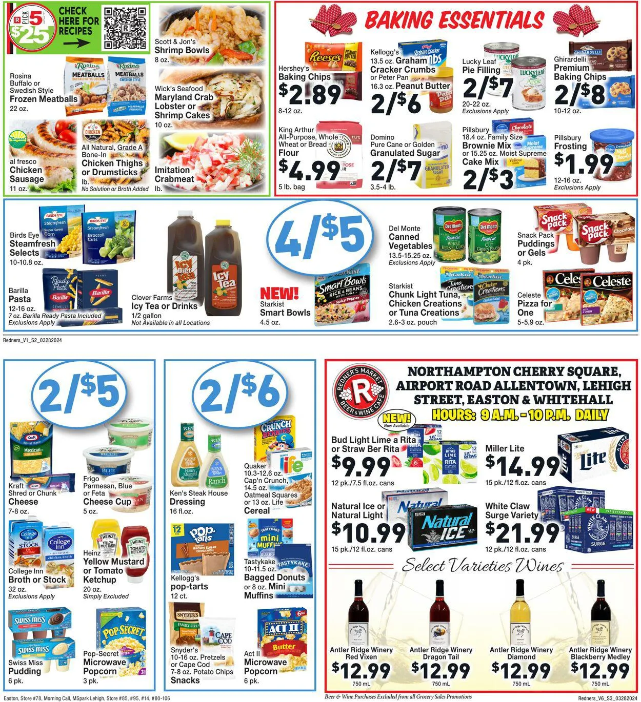 Weekly ad Redner’s Warehouse Market Current weekly ad from March 28 to April 3 2024 - Page 3