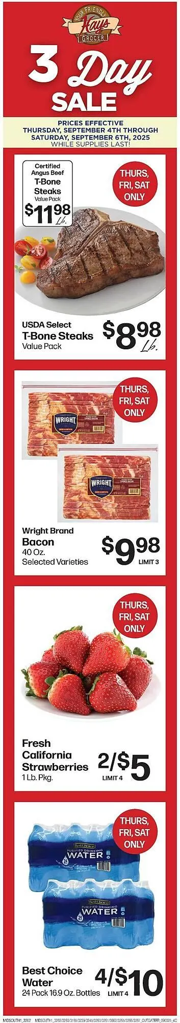 Weekly ad Hays Supermarket weekly ad from September 3 to September 10 2025 - Page 2
