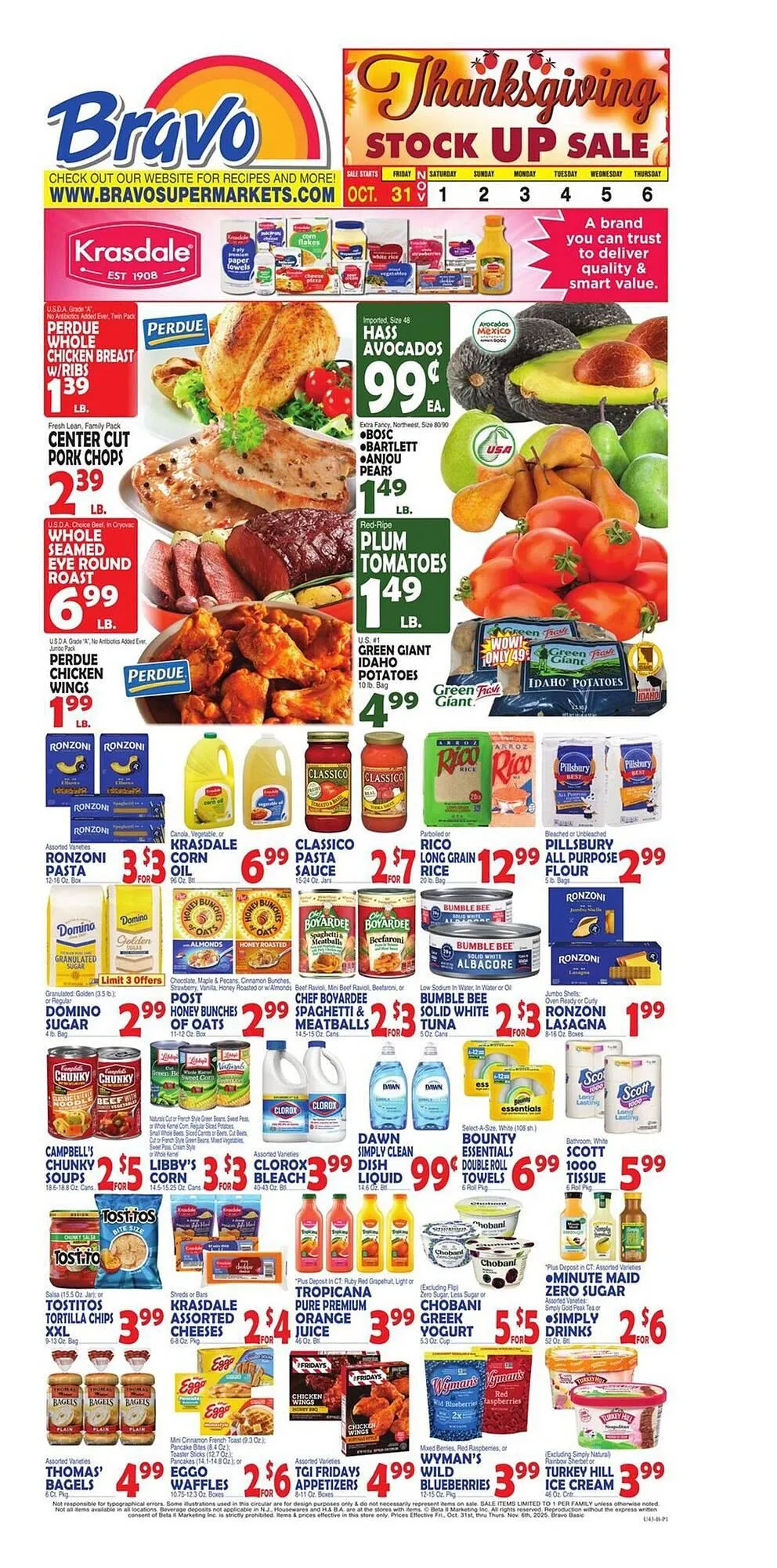 Bravo Supermarkets weekly ad - 1