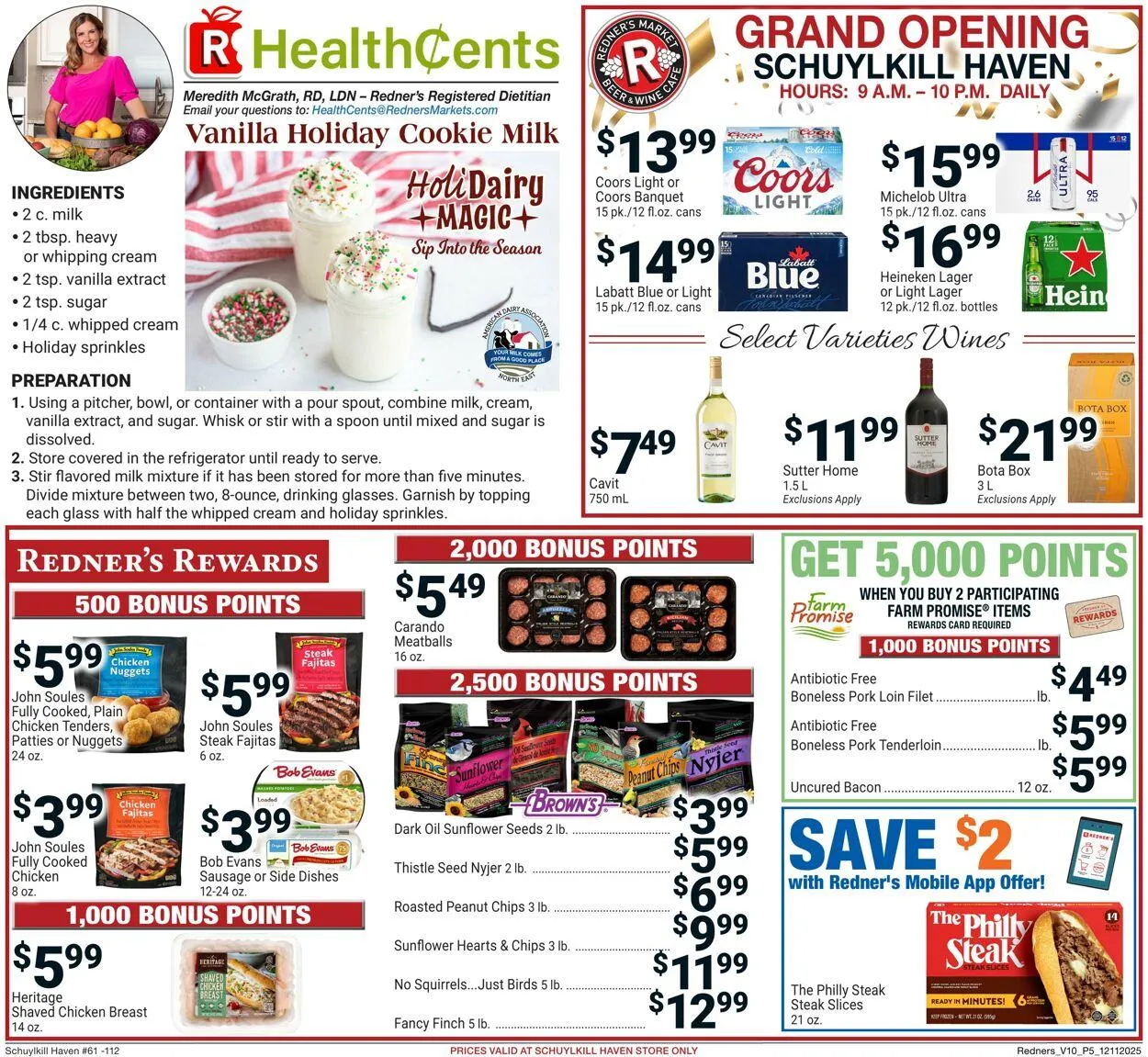 Weekly ad Redner’s Warehouse Market Current weekly ad from December 11 to December 17 2025 - Page 5