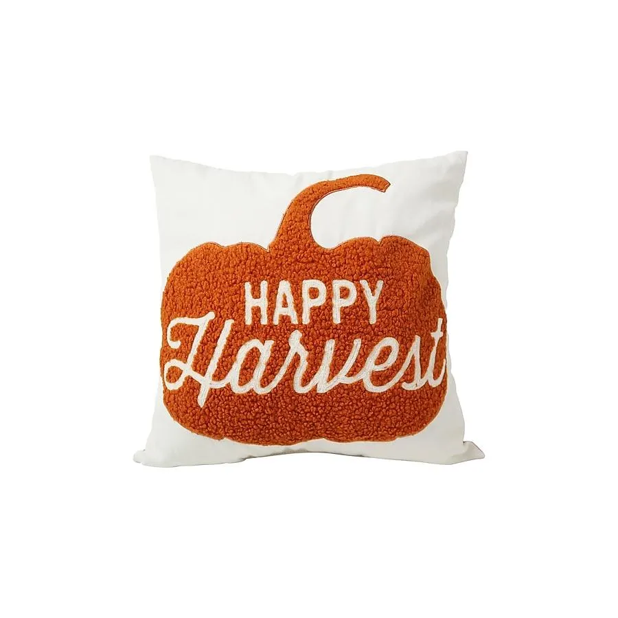 Holiday Living Happy Harvest Pumpkin Pillow