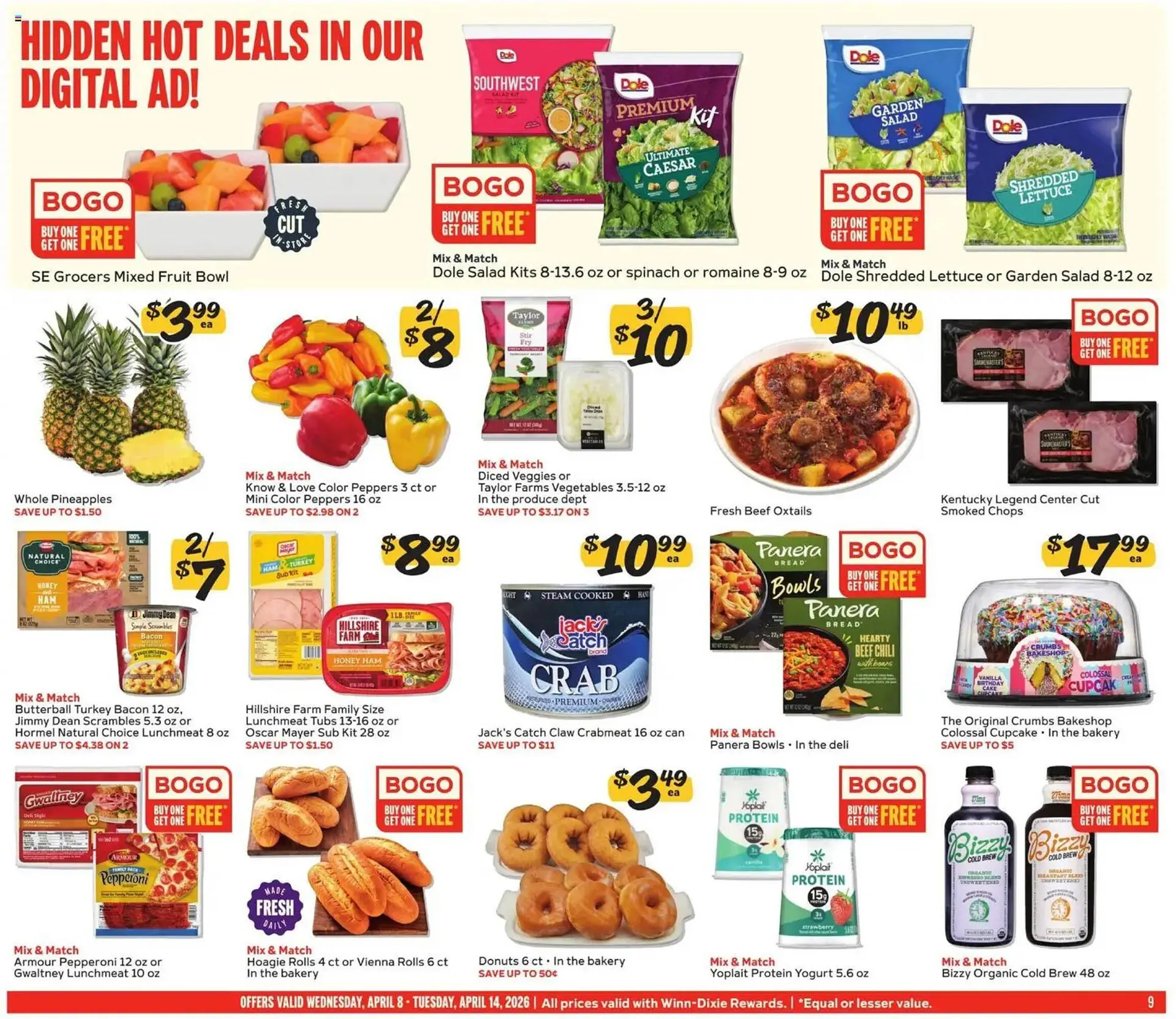 Weekly ad Winn Dixie weekly ad from April 8 to April 14 2026 - Page 9