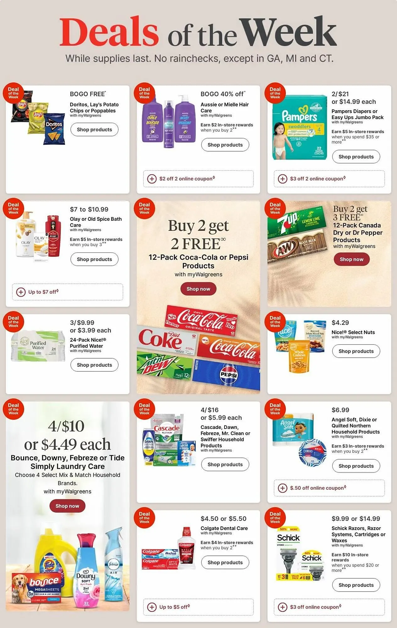 Weekly ad Walgreens Weekly Ad from May 19 to May 28 2025 - Page 1