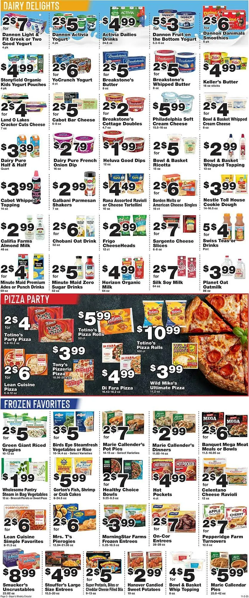 Weekly ad Boyer's Food Markets weekly ad from November 2 to November 8 2025 - Page 3