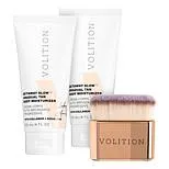 Volition Beauty Getaway Glow Gradual Tan Body Moisturizer w/Brush
