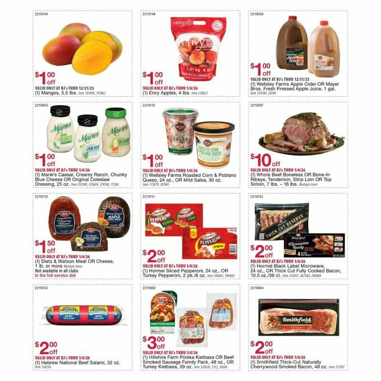 Weekly promotion BJ's spanning from December 12 to December 26 2025 - Page 15 for Catalogue 365