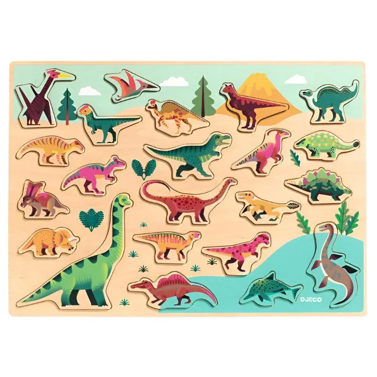 Wooden Dinosaur Puzzle