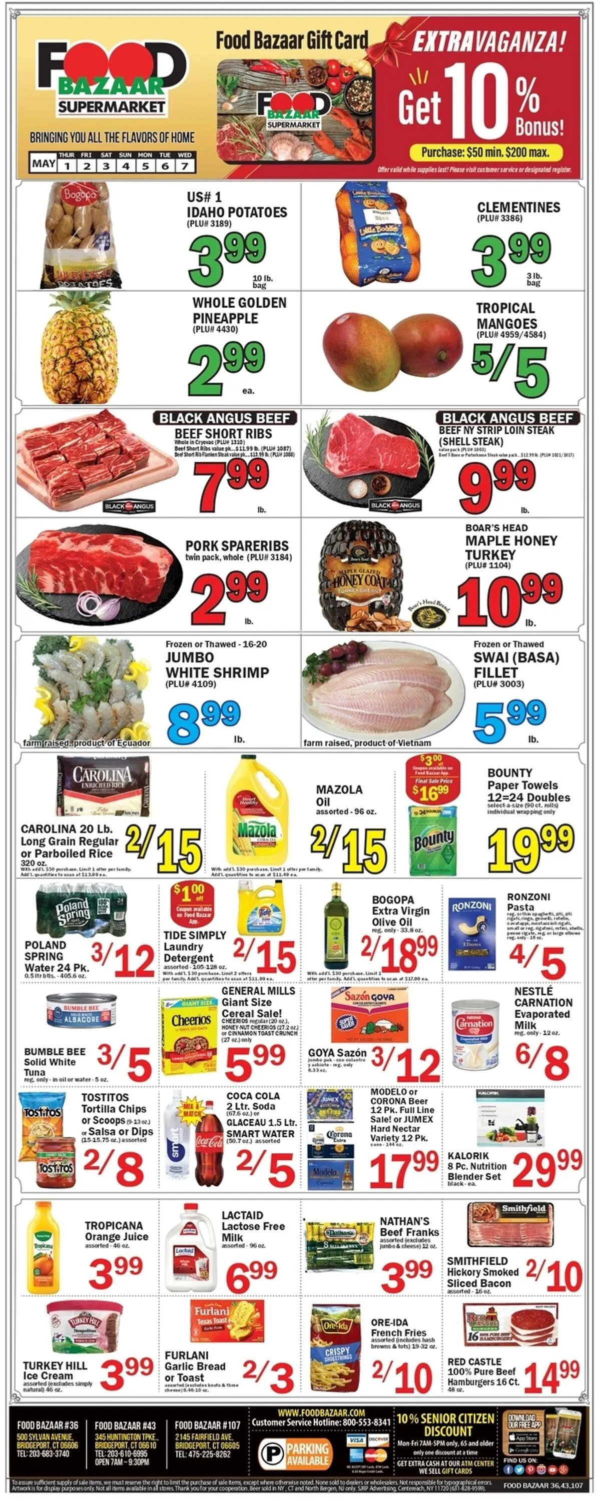 Catálogo de Food Bazaar Current weekly ad 1 de mayo al 7 de mayo 2025 - Página 1