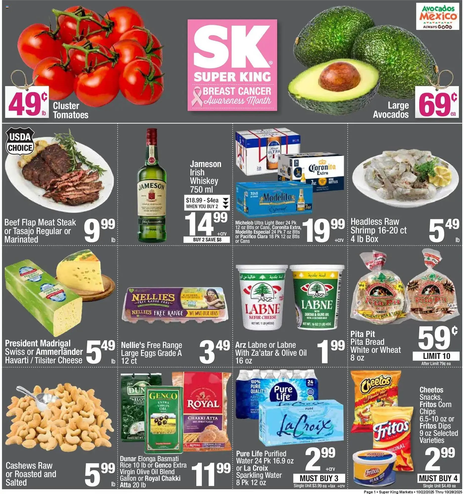 Weekly ad Super King Markets weekly ad from October 22 to October 28 2025 - Page 1