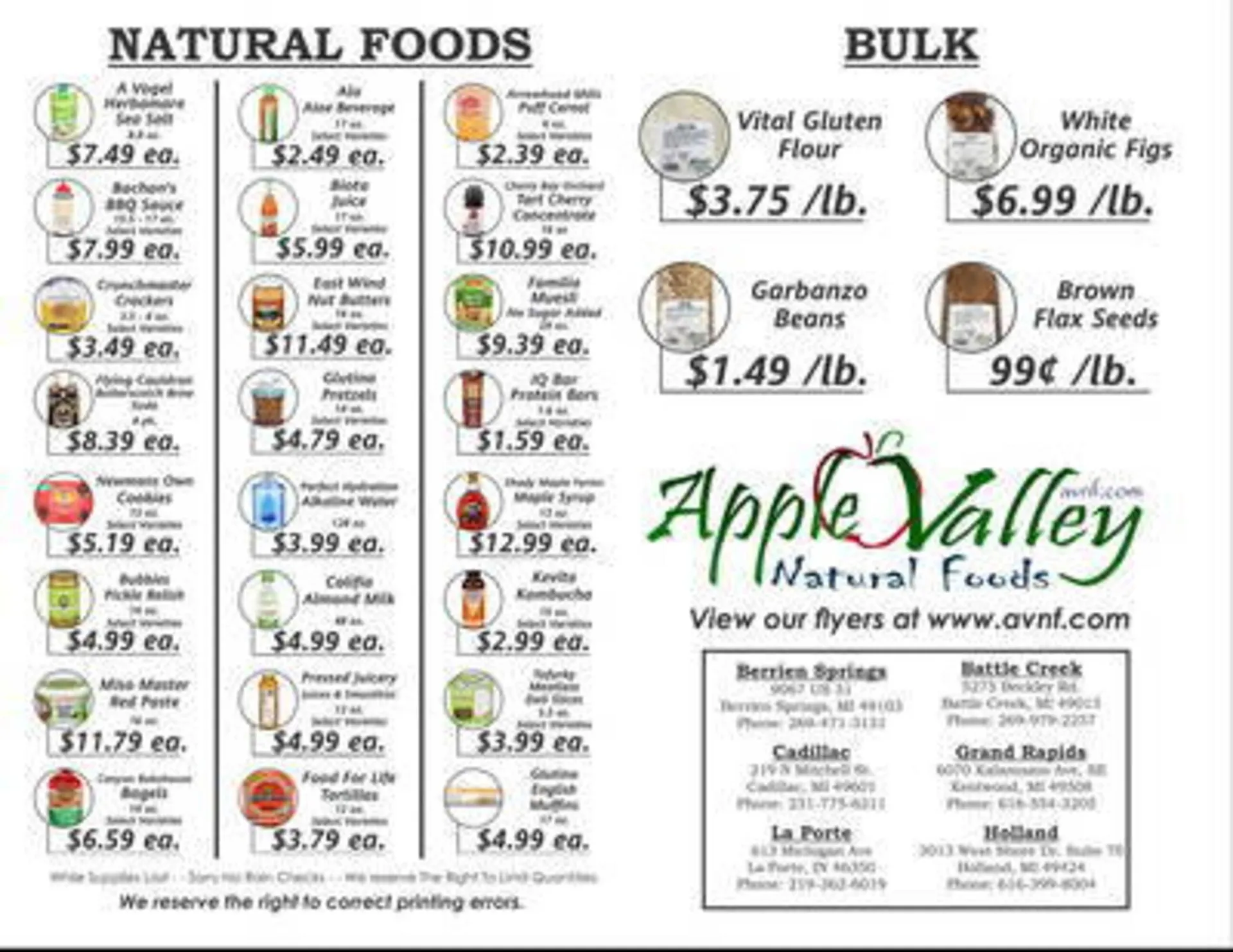 Weekly ad Apple Valley Natural Foods Weekly Ad from May 5 to June 1 2025 - Page 2