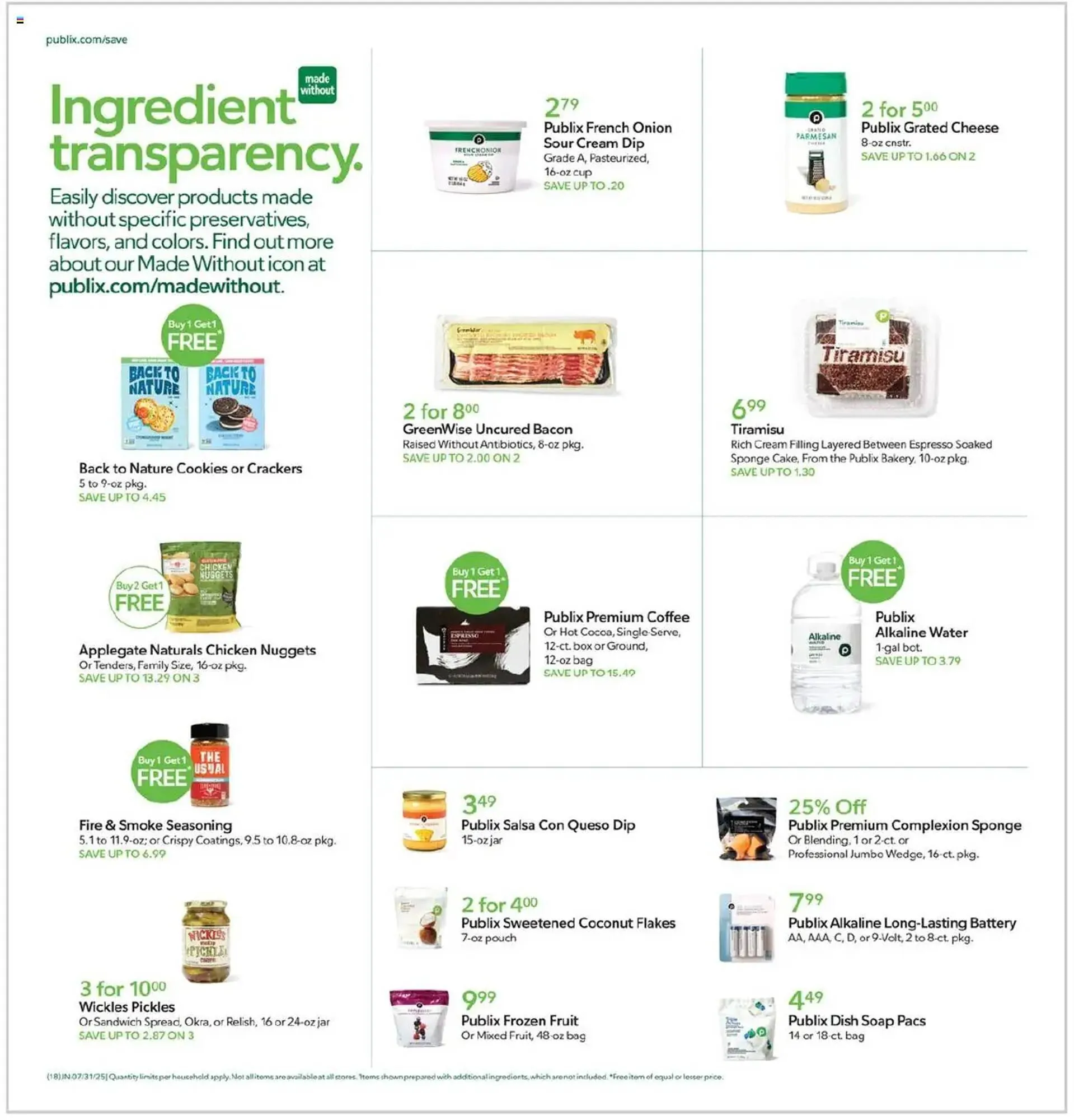 Weekly ad Publix Weekly Ad from July 30 to August 6 2025 - Page 18
