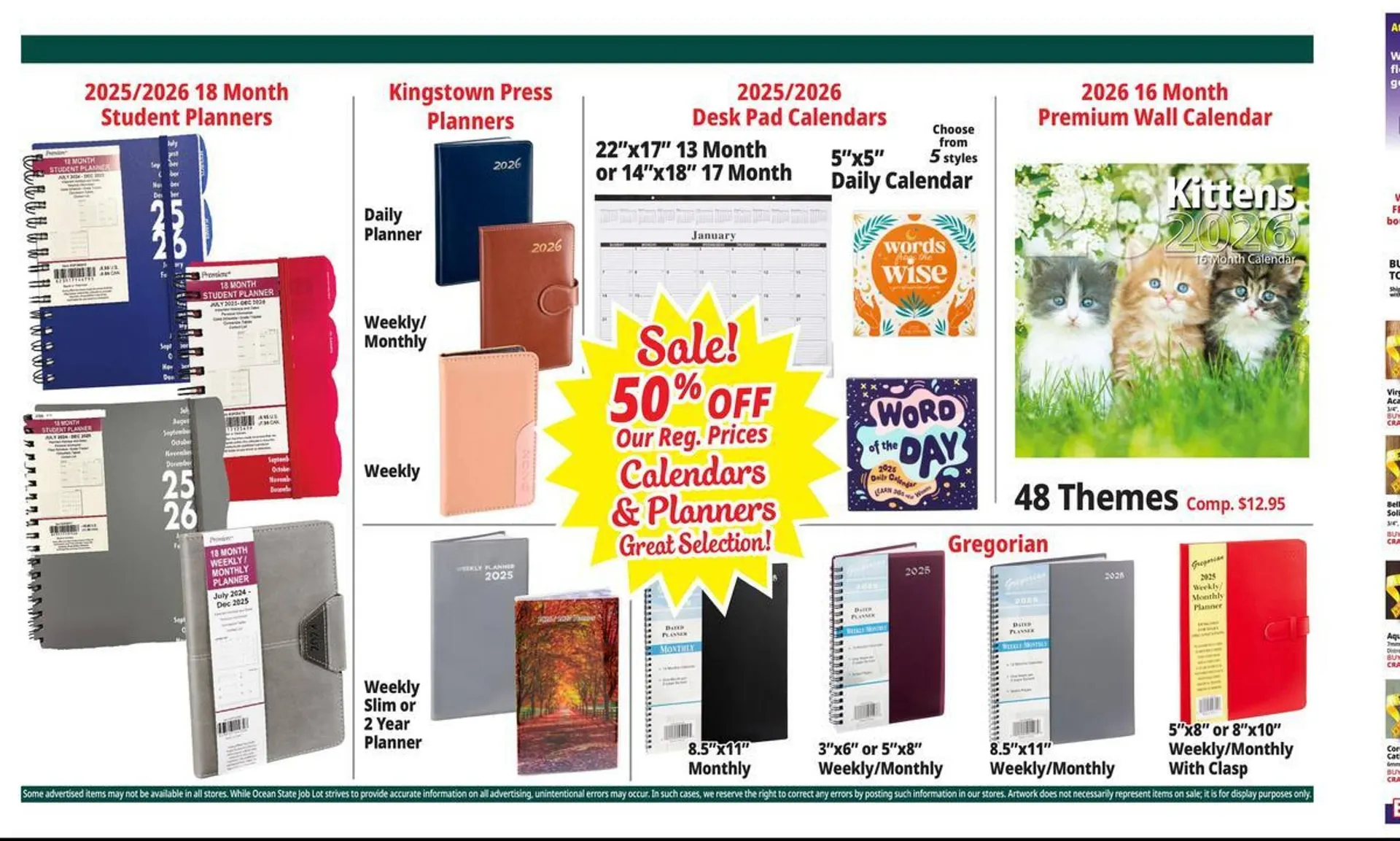 Weekly ad Ocean State Job Lot flyer from February 26 to March 4 2026 - Page 21