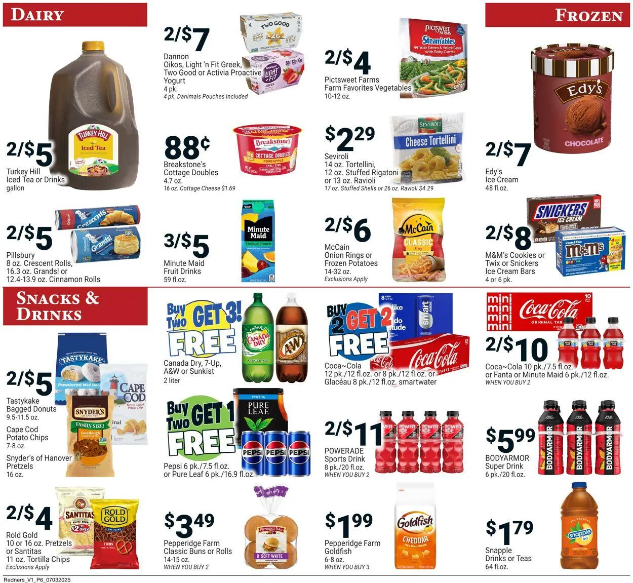 Catálogo de Redner’s Warehouse Market Current weekly ad 3 de julio al 9 de julio 2025 - Página 6