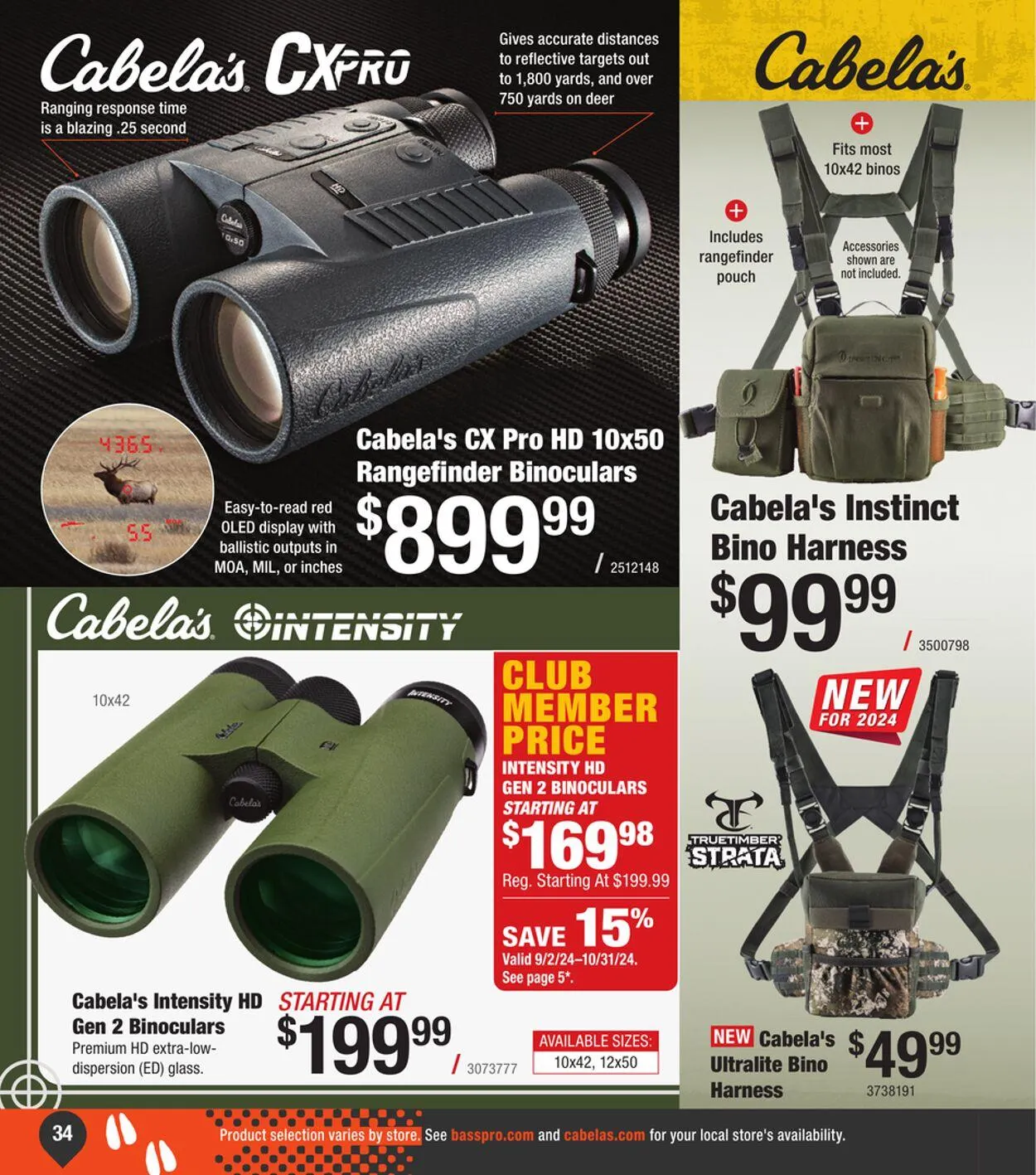 Weekly ad Bass Pro Current weekly ad from September 11 to September 25 2024 - Page 218