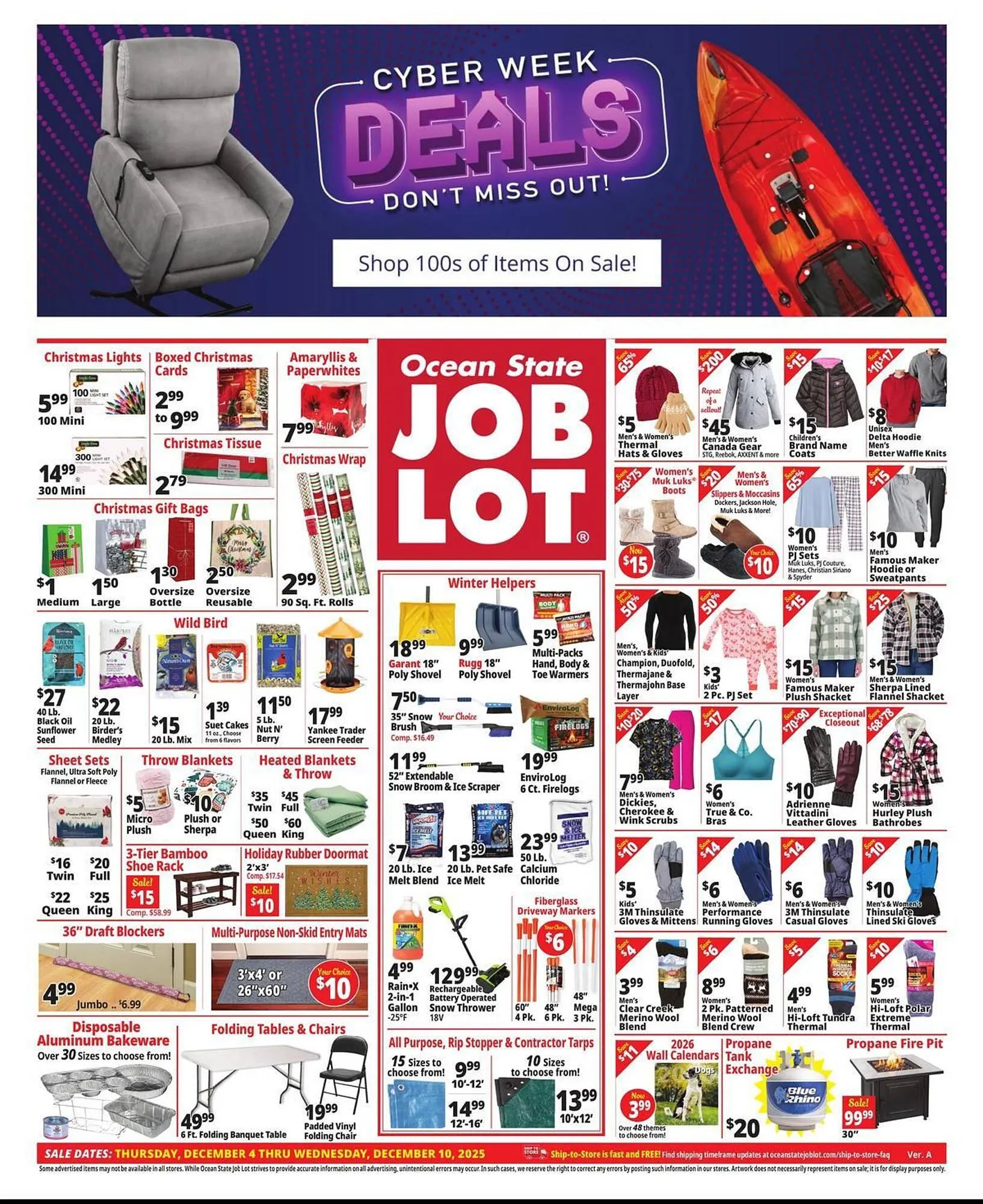 Ocean State Job Lot flyer - 1