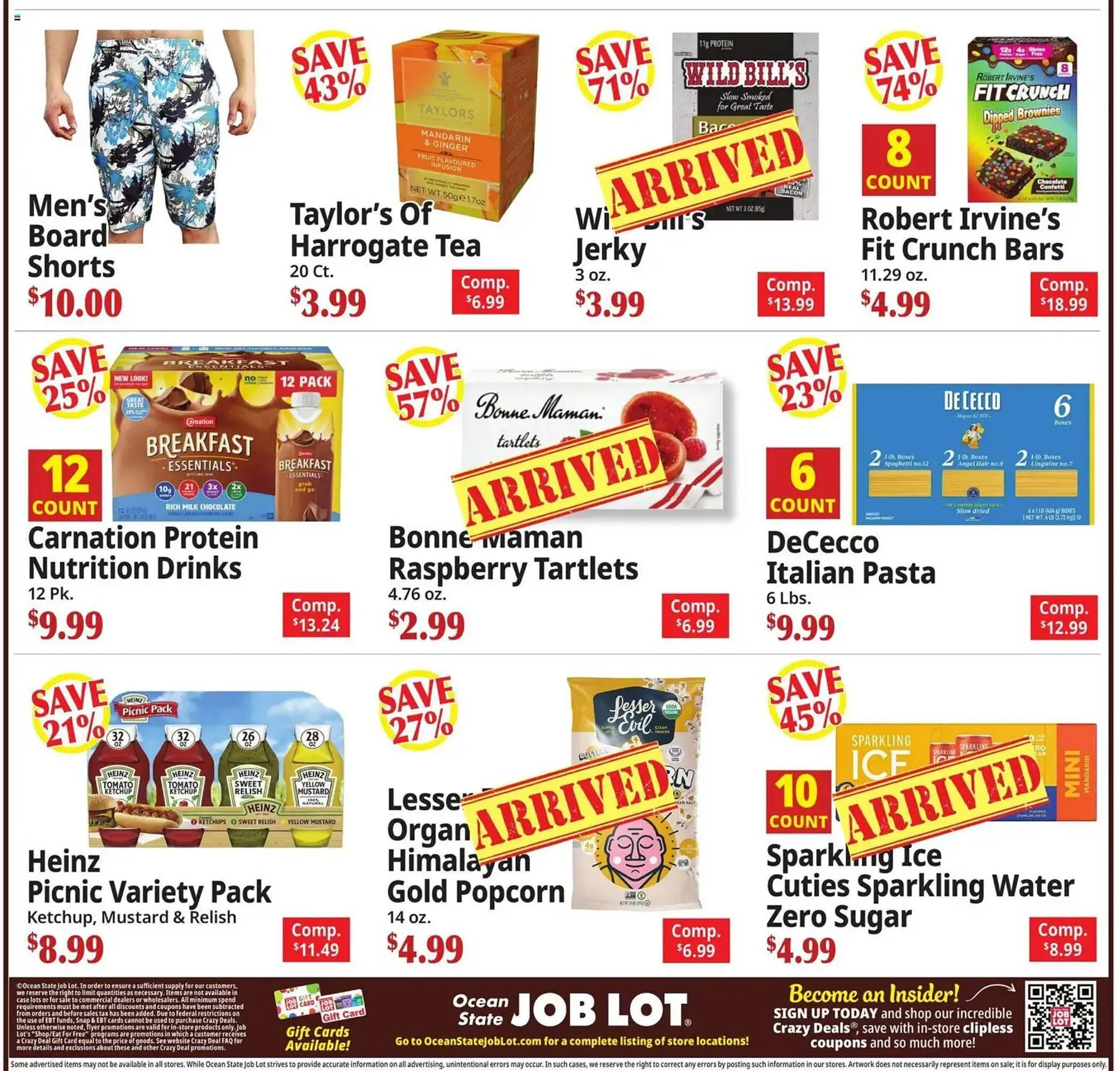 Weekly promotion Ocean State Job Lot flyer spanning from April 30 to May 7 2026 - Page 6 for Catalogue 365