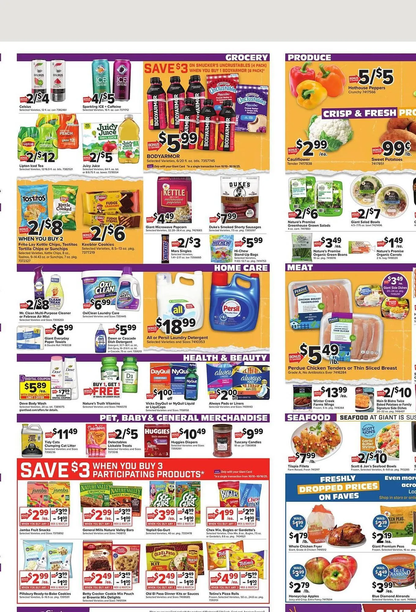 Weekly ad Giant Food weekly ad from October 10 to October 16 2025 - Page 6