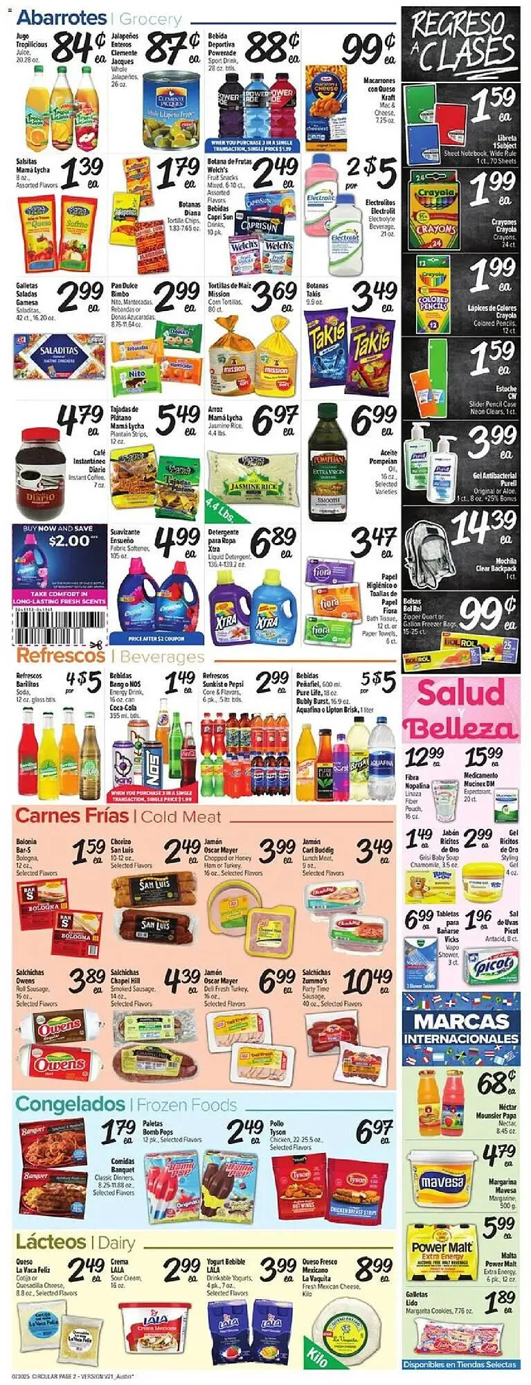 Weekly ad Fiesta Mart Weekly Ad from July 30 to August 5 2025 - Page 2