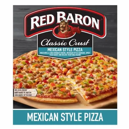 Red Baron Mexican Style Classic Crust Frozen Pizza