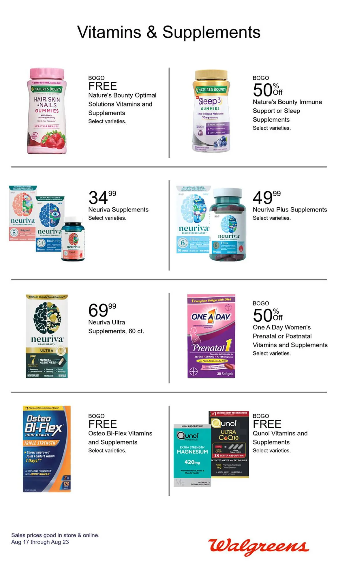 Weekly ad Walgreens Weekly Ad from August 17 to August 23 2025 - Page 10