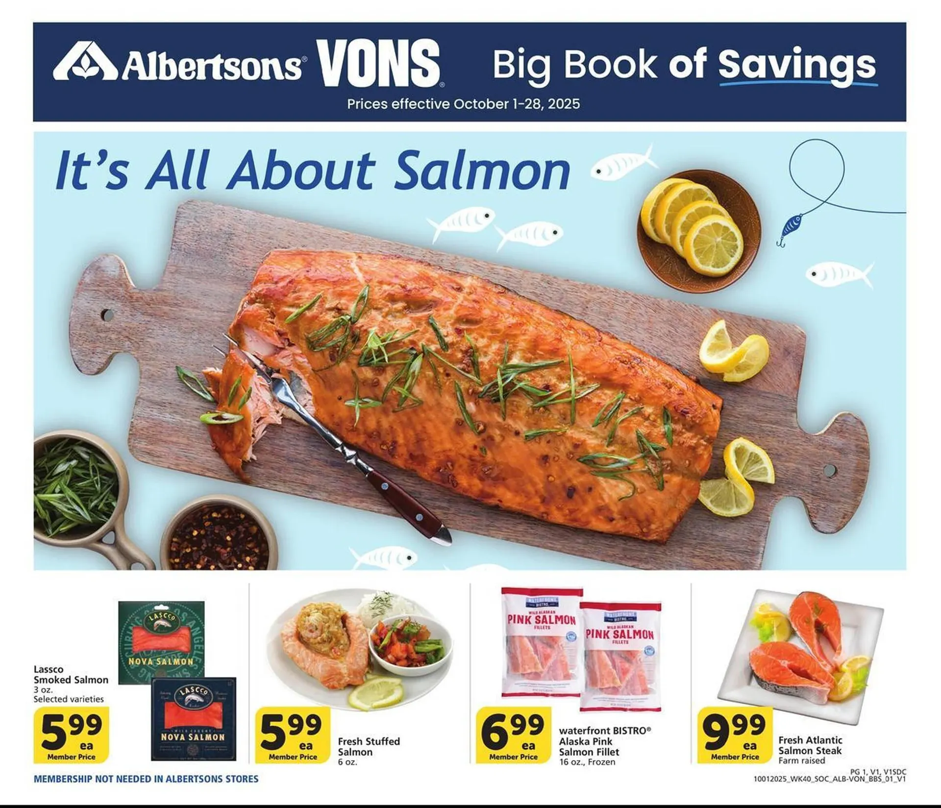 Weekly ad Albertsons weekly ad from October 1 to October 28 2025 - Page 1