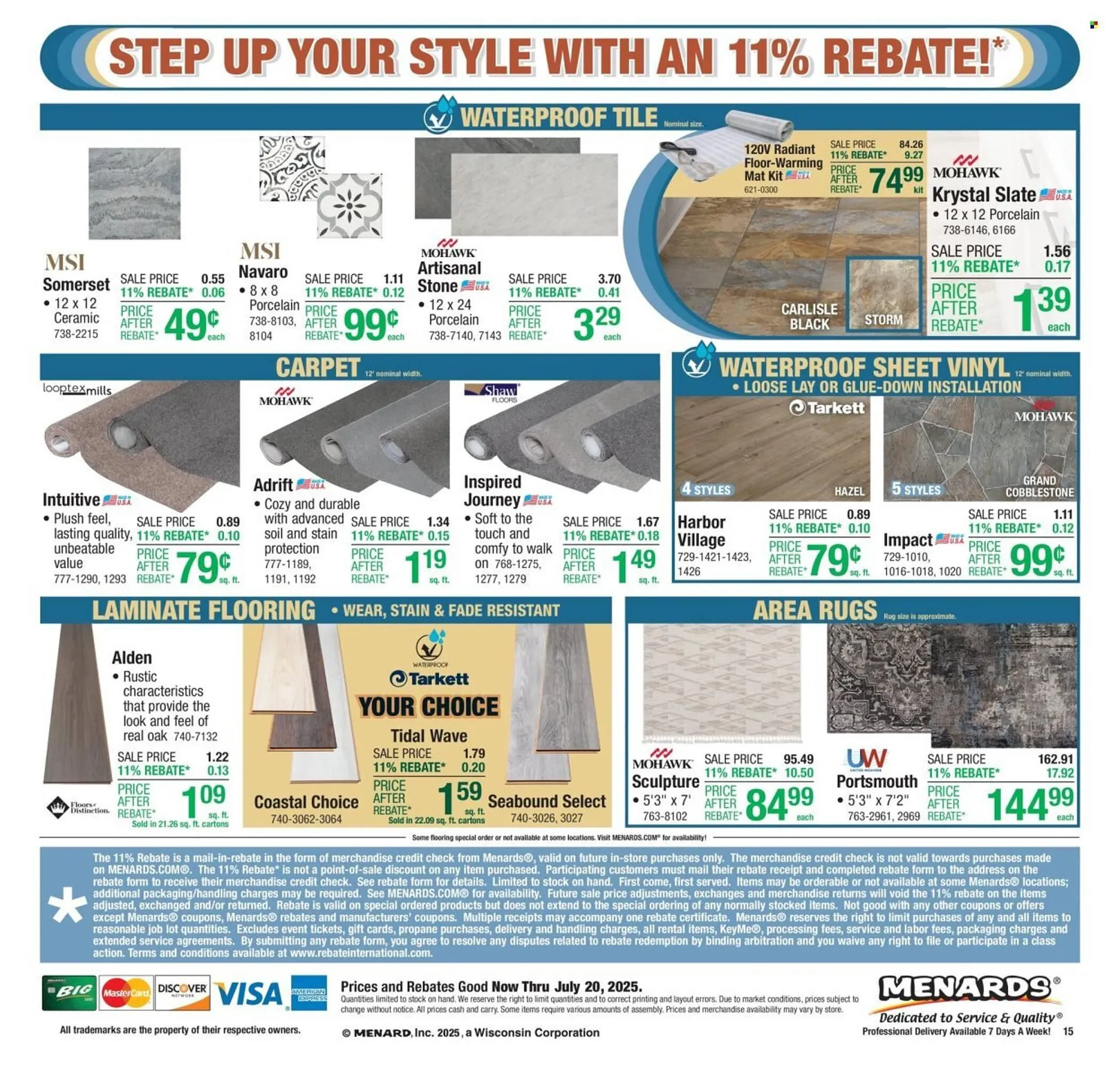 Weekly ad Menards Weekly Ad from July 10 to July 20 2025 - Page 19