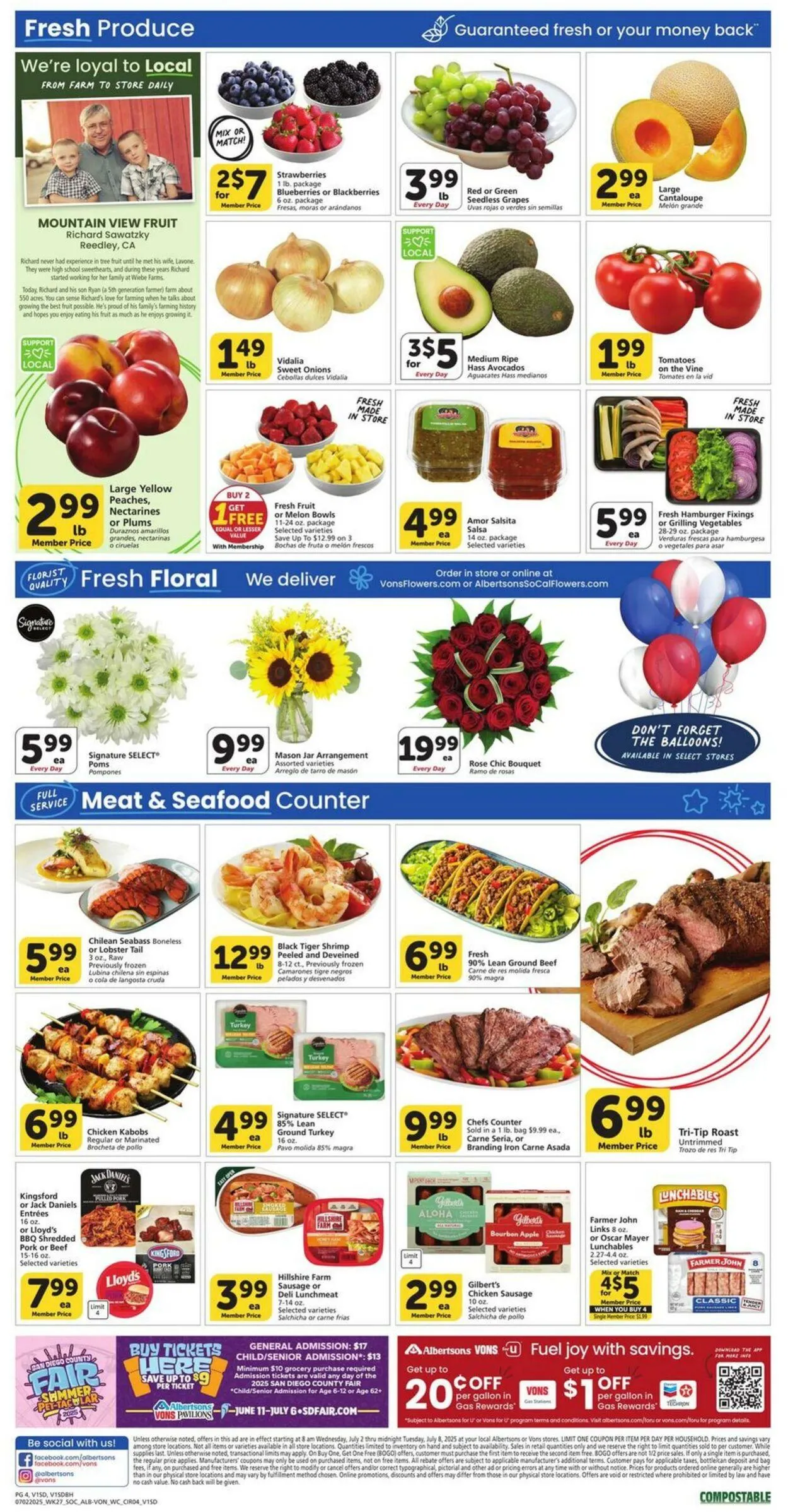 Catálogo de Vons Current weekly ad 2 de julio al 8 de julio 2025 - Página 3