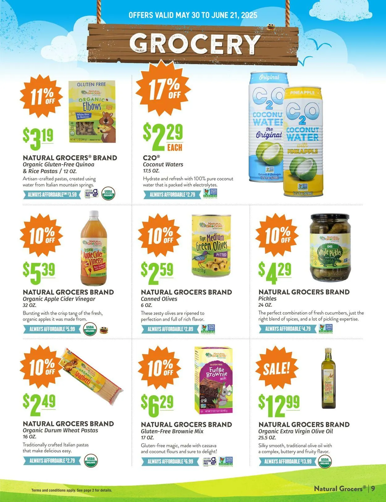 Weekly ad Natural Grocers from June 2 to June 18 2025 - Page 9