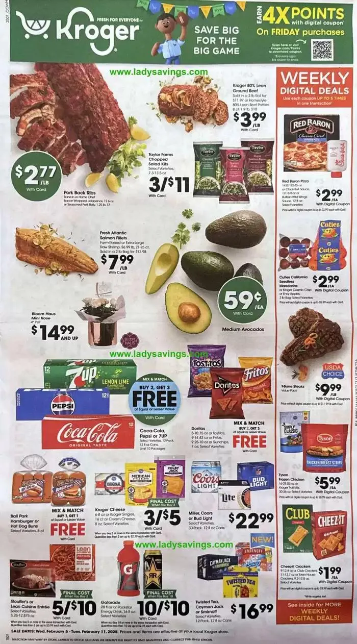 Weekly ad Top deals and discounts from February 5 to February 11 2025 - Page 1